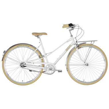 Bicicleta holandesa CREME CAFERACER SOLO TRAPEZ Blanco 2019 0